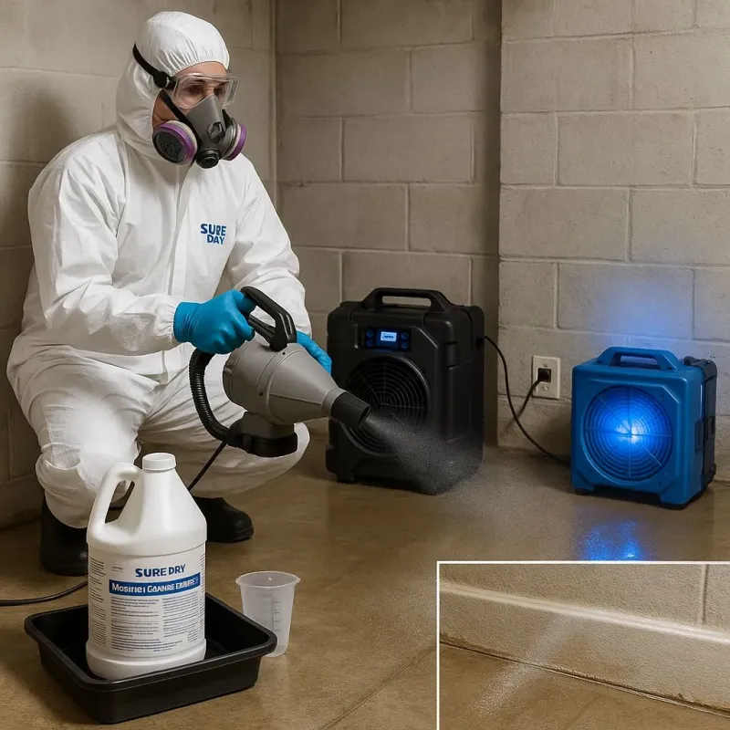 Sanitization and Odor Removal process in Metzger, OR