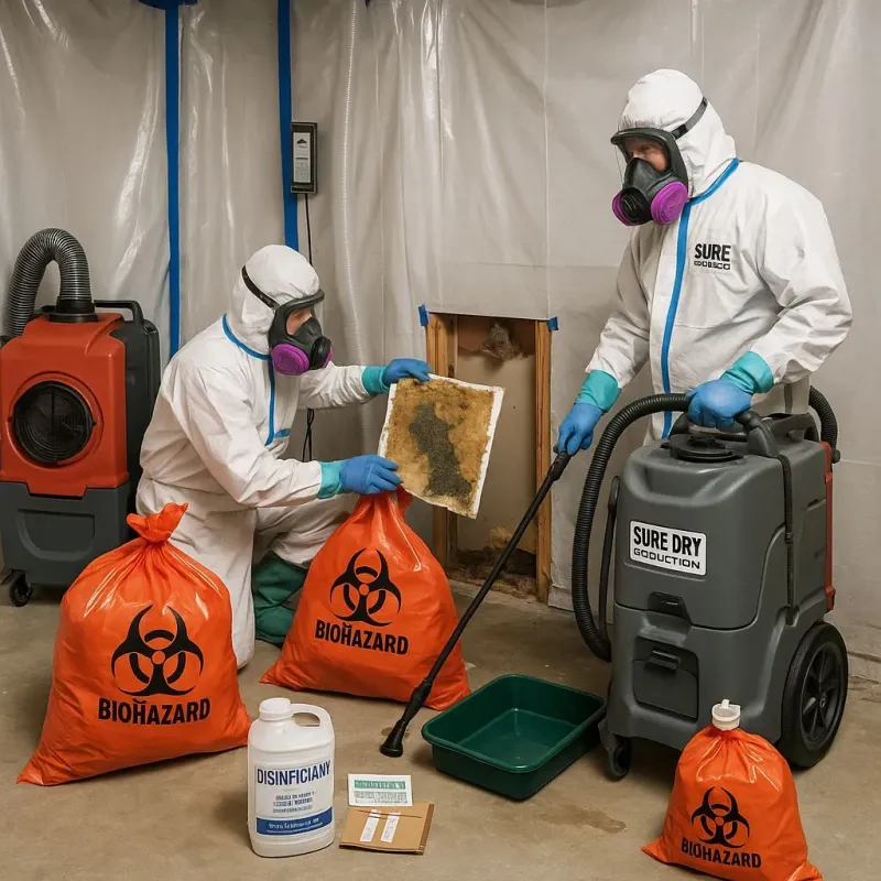 Contaminated Water Handling Protocols process in Metzger, OR