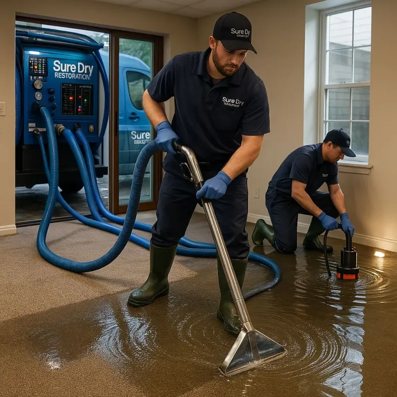 Water Extraction and Removal process in Metzger, OR